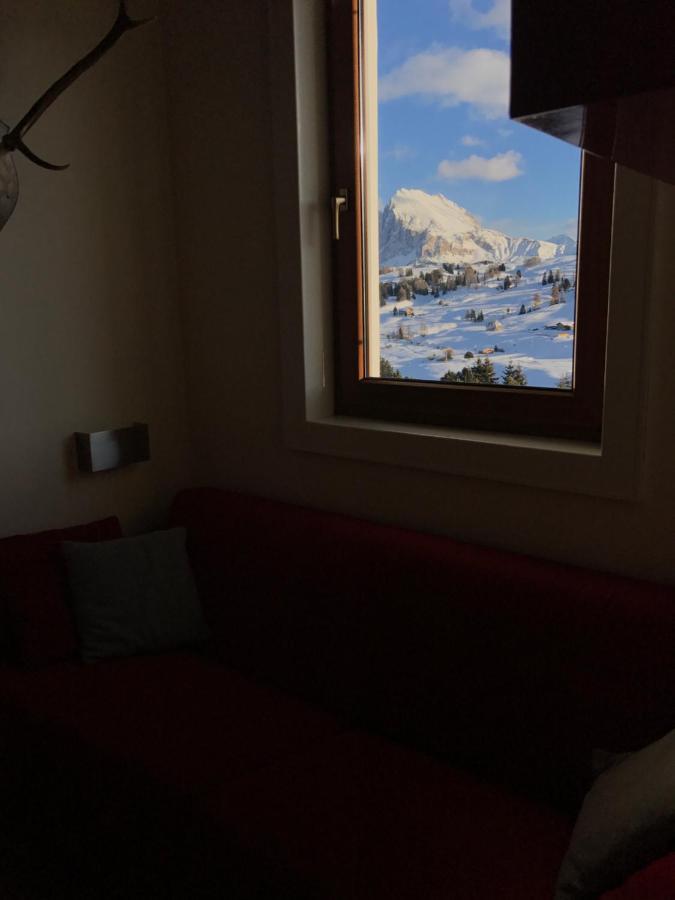Appartamento con vista sull'Alpe di Siusi Bulla Esterno foto